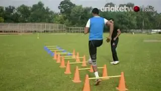 Fast Bowling Training with Chinmoy Roy | Cricket World TV