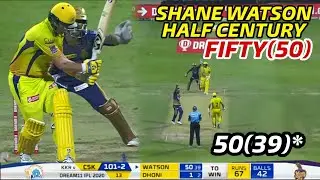 Shane watson Shocking half century, Shane watson batting VS CSK, CSK VS KKR IPL 2020, शेन वाटसन 50