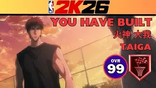 ЛУЧШАЯ СБОРКА ДЛЯ ДАНКИНГА?? | NBA 2K26 KAGAMI TAIGA СБОРКА | KUROKO NO BASKET 2K26