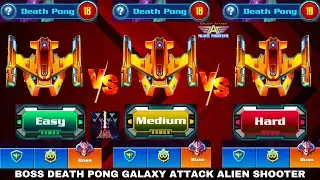 Death Pong Boss Fight All Difficulties &ndash; Galaxy Attack Alien Shooter