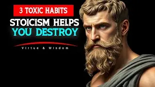 💥 3 Toxic Habits Stoicism Helps You Destroy | Virtue & Wisdom #stoicwisdom #stoicphilosophy