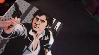 Star Wars Shower Curtain Unboxing!