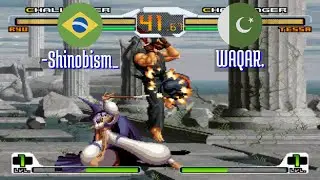 FT5 @svcsplus: -Shinobism_ (BR) vs WAQAR. (PK) [SNK vs Capcom Chaos Super Plus svc Fightcade] Jan 18