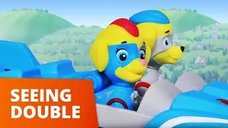 PAW Patrol - Seeing Double - Mighty Pups Toy Pretend Play Rescue For Kids