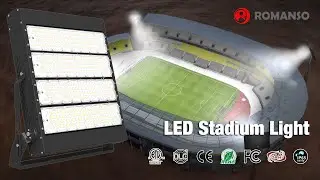 1200W 150lm/w Low Glare High Uniformity LED Stadium Sports Light Used in UEFA & Olympia Games
