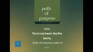Path Of Purpose