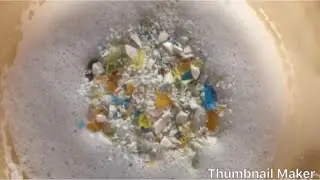 Recycling soaps 🧼 #soapcarving #soapsound #watersound #asmrsoapqueen #soapcutting #soapcrunching