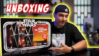 Star Wars Vintage Collection Imperial Tie Fighter Unboxing by Hasbro!
