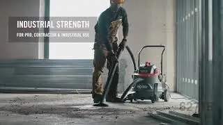 How To Use RIDGID&reg; 14 Gallon NXT Professional Industrial Wet/Dry Vac with Cart