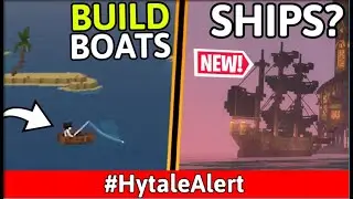 Hytale BOATS, SHIPS & More Vehicles! #HytaleAlert | Hytale News