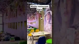 Mayka restaurant Agra, #viral #metrostation #youtubeshorts #shortvideo #status #agra #youtubeshorts