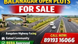 #balanagar open plots for sale #banglore highway open plots #jadcherla  near open plots #rrr