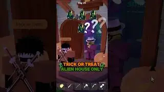 👽 ALIEN HOUSE ONLY Trick or Treat | 99 Nights in the Forest