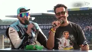 Jonathan Cohen et Soso Maness au GP Explorer 2 😂😂😂