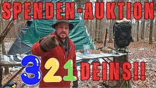 Spenden-Auktion / 7vs.Wild Machete, Kompass, S&auml;ge, Messer und vieles mehr / Erl&ouml;s an www.bund.net