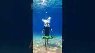 Новая воздушная маска произвела революцию в подводном плавании 🐠 @ali_hustler