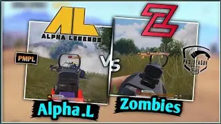 Alpha Legends Vs Zombies Esports Erangle Fight | PMPL Arabia 2021 Highlights