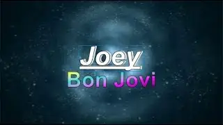 Joey   BON JOVI karaoke