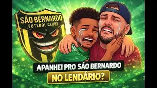 MUDEI PRO LEND&Aacute;RIO E APANHEI PRO S&Atilde;O BERNARDO! - MODO CARREIRA FC25 - EP 3
