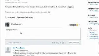 Livefyre WordPress Installation