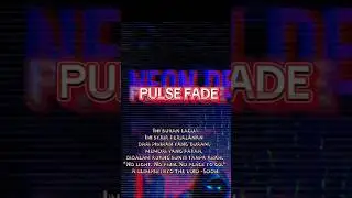 Pulse Fade by Pearjeans (EPNeonDebris)#techno #grunge#pop #gloomy #wave #90s #2025 #newsong