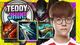 TEDDY IS A GOD WITH JHIN! - T1 Teddy Plays Jhin ADC vs Ezreal! | Season 11