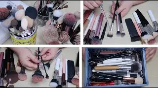 ☁&bull; Declutter 2021&bull;☁ Makeup Brushes: Face Brushes, Eyeshadow Brushes