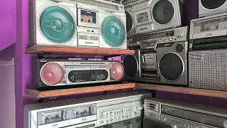 boombox vintage my old  collection