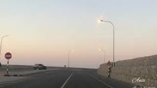 Dash cam view/Beautiful roads of Oman /Bukha to /Khasab coastal road  / Musandam