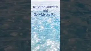 Trust the Universe and Go with the flow