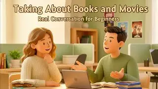Learn English: Talking About Books and Movies | Real Conversation for Beginners