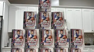 *MASSIVE BLASTER BREAK! 😱😡 Opening 14 Blaster Boxes of 2025-26 Topps Chrome Basketball from Target