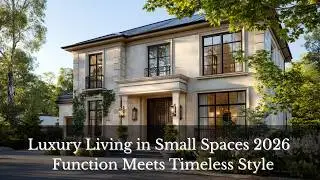 ✨Luxury Living in Small Spaces 2026 ✨ Function Meets Timeless Style