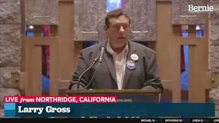 CES Ex Dir Larry Gross Talks Affordable Housing at Bernie Sanders Rally