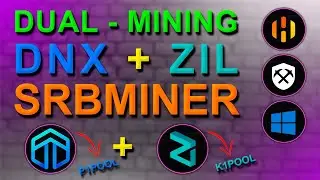 DNX+ZIL - ЭКОНОМНЫЙ ДУАЛ МАЙНИНГ | НАСТРОЙКА SRBMINER В HIVEOS, RAVEOS, WINDOWS