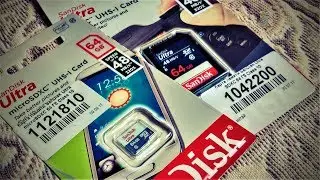 Карты памяти SanDisk Ultra (micro)SDXC 64 Гб. Тестируем 120 месяцев!)