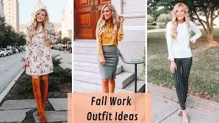 Work Outfit Ideas | Loft Fall Try On Haul 2019