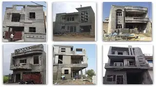 Single Floor Low Budget Normal House Front Elevation Monty Design For Home In India