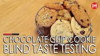 Chocolate chip cookie blind taste testing