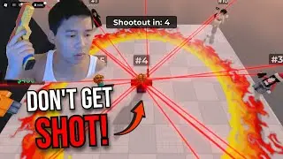 Shootout but you can't see ANYONE | Roblox Blind Shot