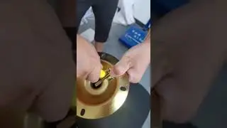 How to install the metal handle of the bar stool