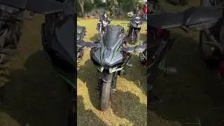 H2.  In nagpur #nagpur #rider #h2 #trending #viral #kawasaki #h2r