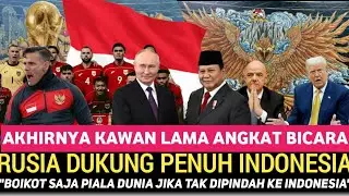 KAWAN LAMA SAMPAI ANGKAT BICARA1‼️RUS14 DUKUNG PENUH INDONESIA JADI TUAN RUMAH PIALA DUNIA AMERIKA