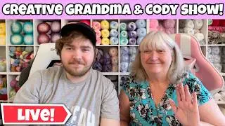 Creative Grandma & Cody Show! Live Now! Tuesday Stream! (Aug 25th) Come Join Us 🔴
