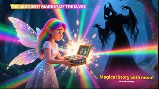 Magical Bedtime Story for Kids | The Midnight Market of the Elves ✨🧝&zwj;♀️ | Moral About Kindness