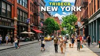 [4K]🇺🇸Walking  Tribeca New York City
