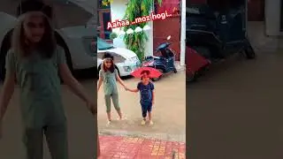 Masti #love #sisters#rain#summer season#memories#create 🌧️🌧️🌧️⛈️