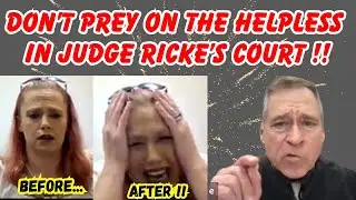 JUDGE SLAMS A DEFENDANT WHO PREYED ON THE HELPLESS WITH A SURPRISE SENTENCE SHE WAS NOT EXPECTING!