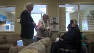 Congressman Shimkus Hands Out Valentines to Veterans