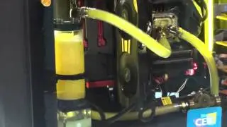 CES2015 In Win S-Frame Gold Water Cooling